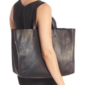 Madewell East/West Transport Tote - True Black